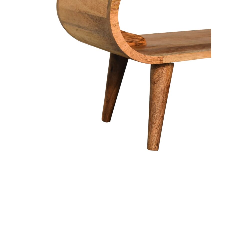 Amaya Nordic Style Oak-ish Coffee Table - Image 6