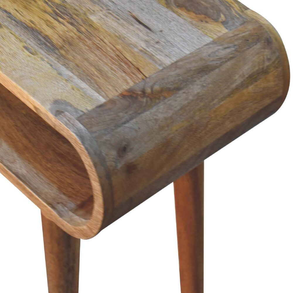 Amaya Chestnut Nordic Style Console Table - Image 7