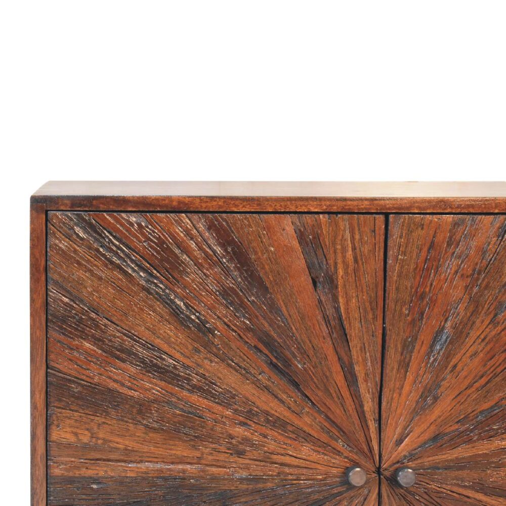 Sunrise Ball Walnut Cabinet - Image 4