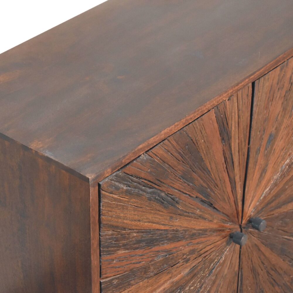 Sunrise Ball Walnut Cabinet - Image 5