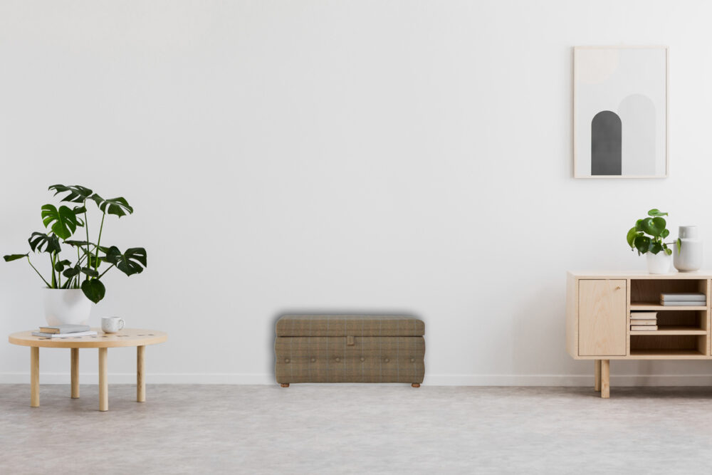 Canada Multi Tweed Button Fooststool Suppliers