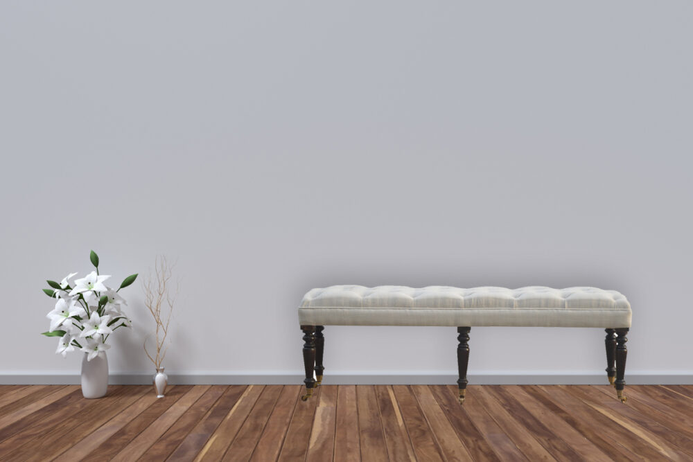 Mango Hallway Castor Bench - Image 9