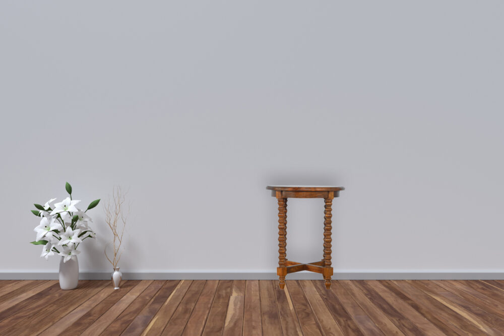 Mango Wood Small Round Tea Table - Image 9