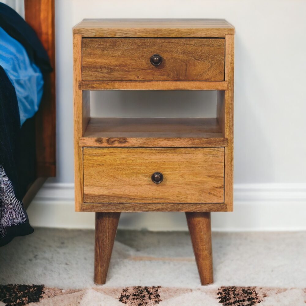 Mini Classic Multi Oak-ish Nightsand - Image 11