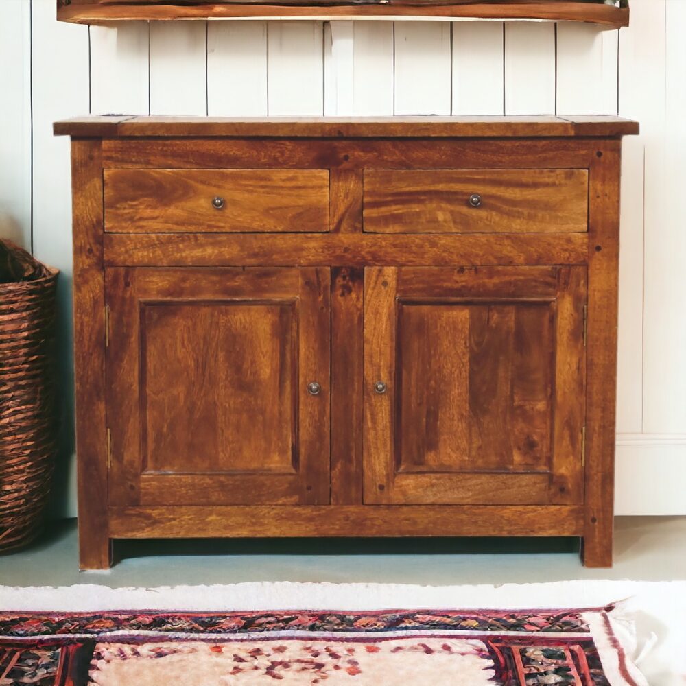 Chestnut Sideboard with 2 Drawers - Image 10