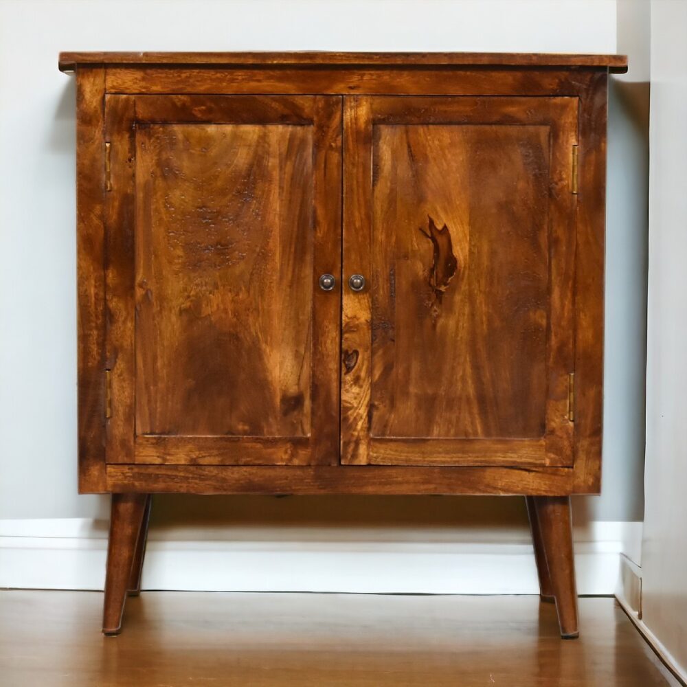 Chestnut Solid Nordic Cabinet - Image 10