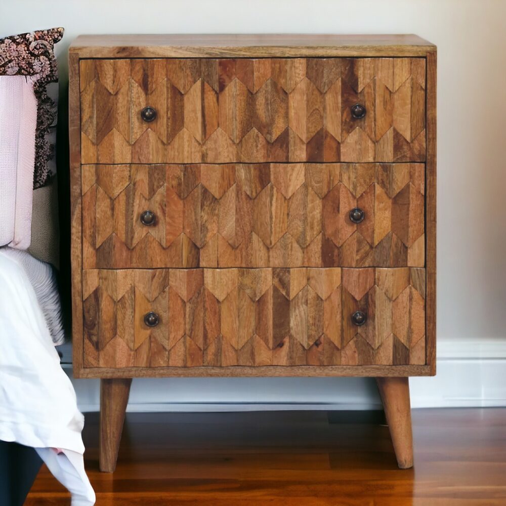 Mini Pineapple Carved Chest - Image 10