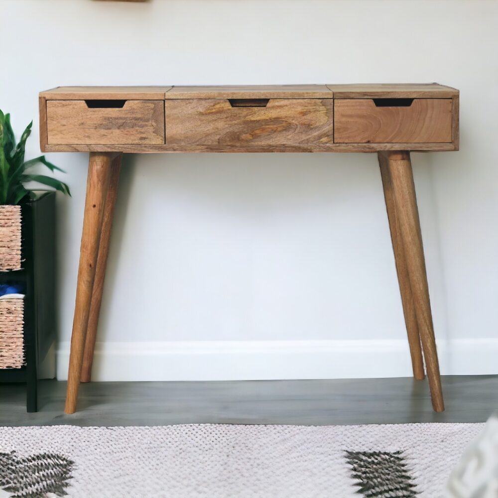 Oak-ish Dressing Table - Image 10