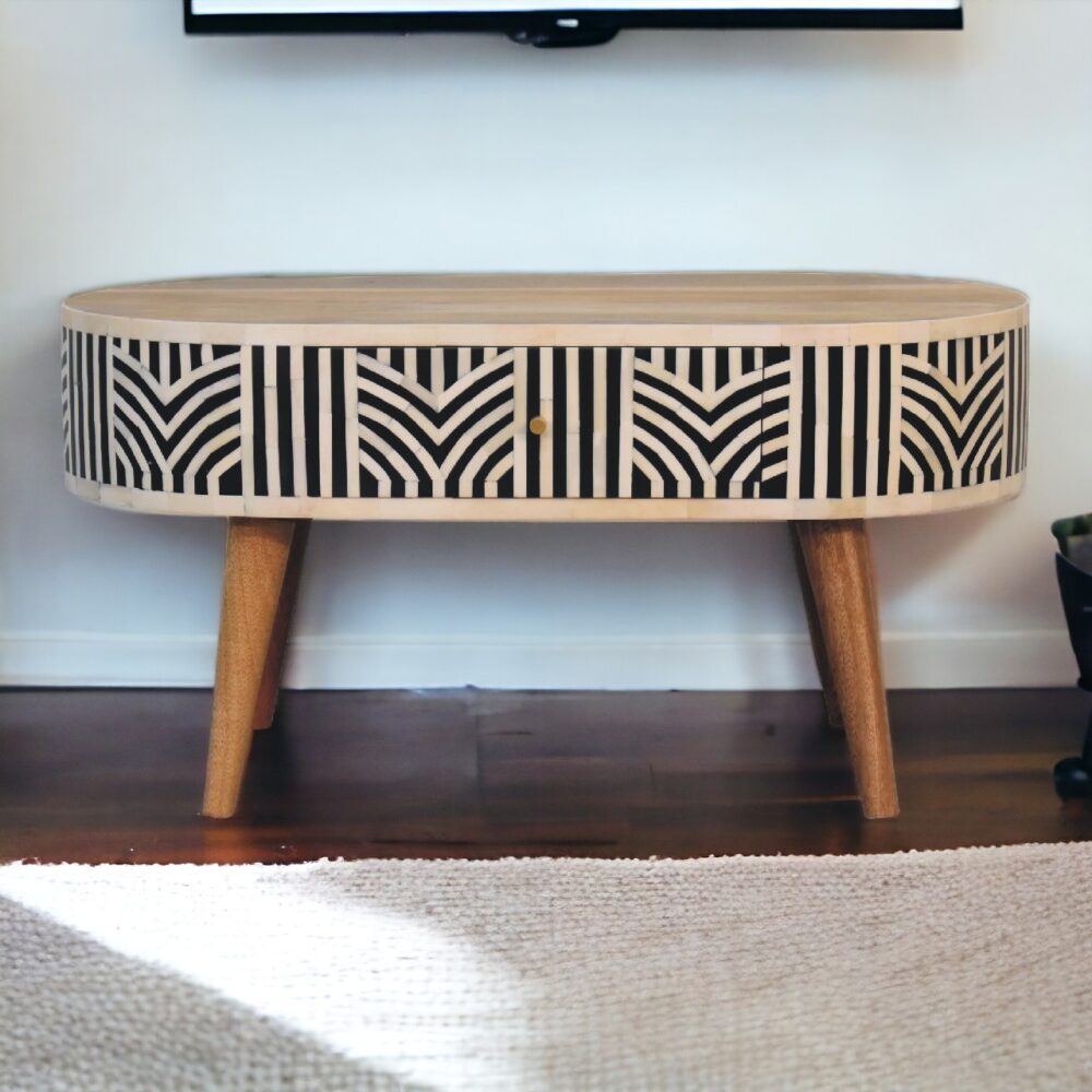 Edessa Bone Inlay Coffee Table - Image 8