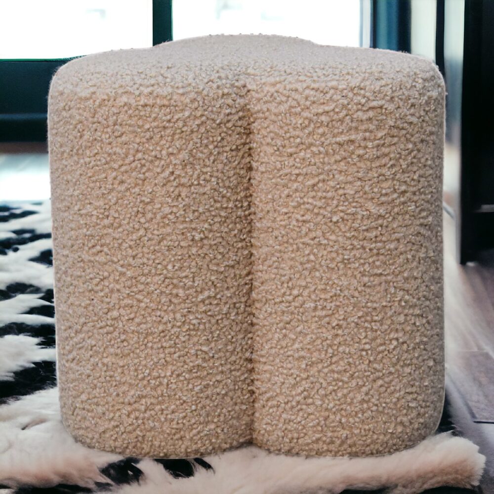 Mud Boucle Clover Footstool - Image 10