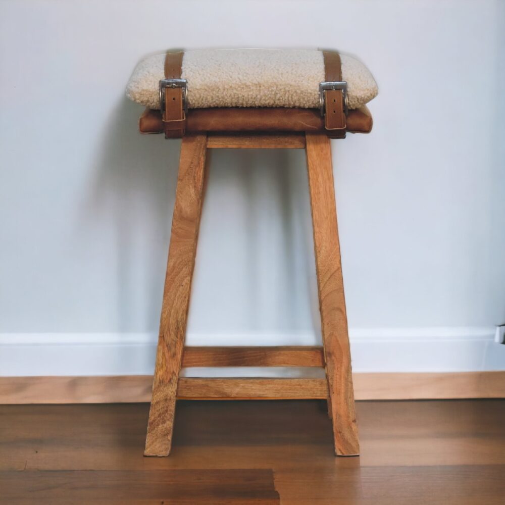 Strapped Bar Stool - Image 10