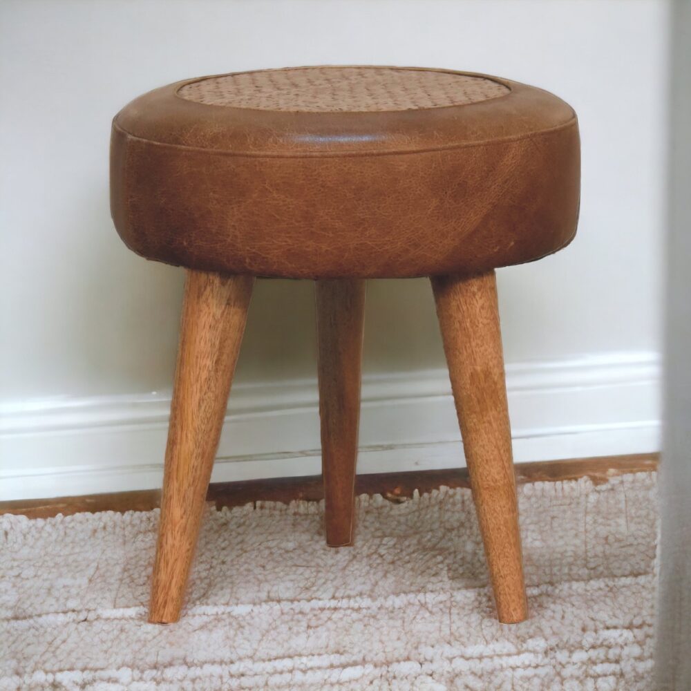 Seagrass Buffalo Footstool - Image 10