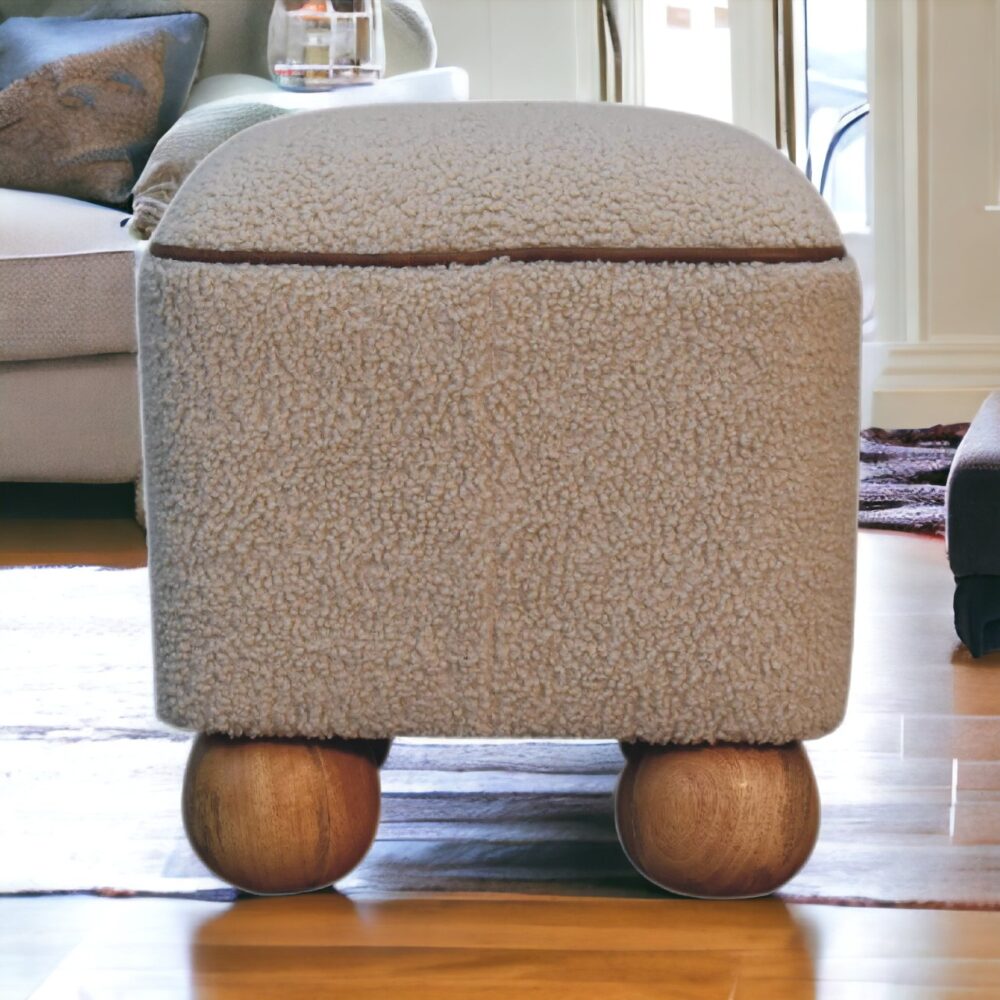 Serenity Footstool with Ball Feet - Image 12