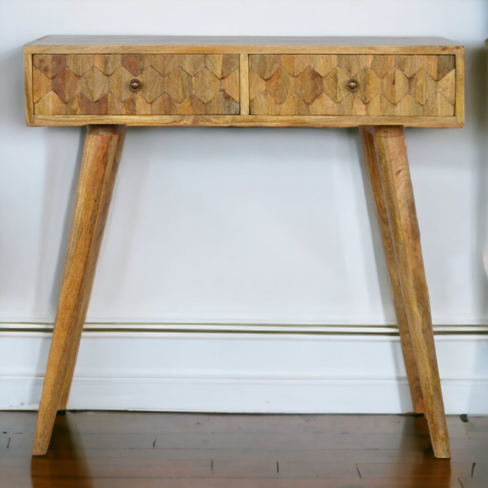 Canada Pineapple Carved Console Table Suppliers