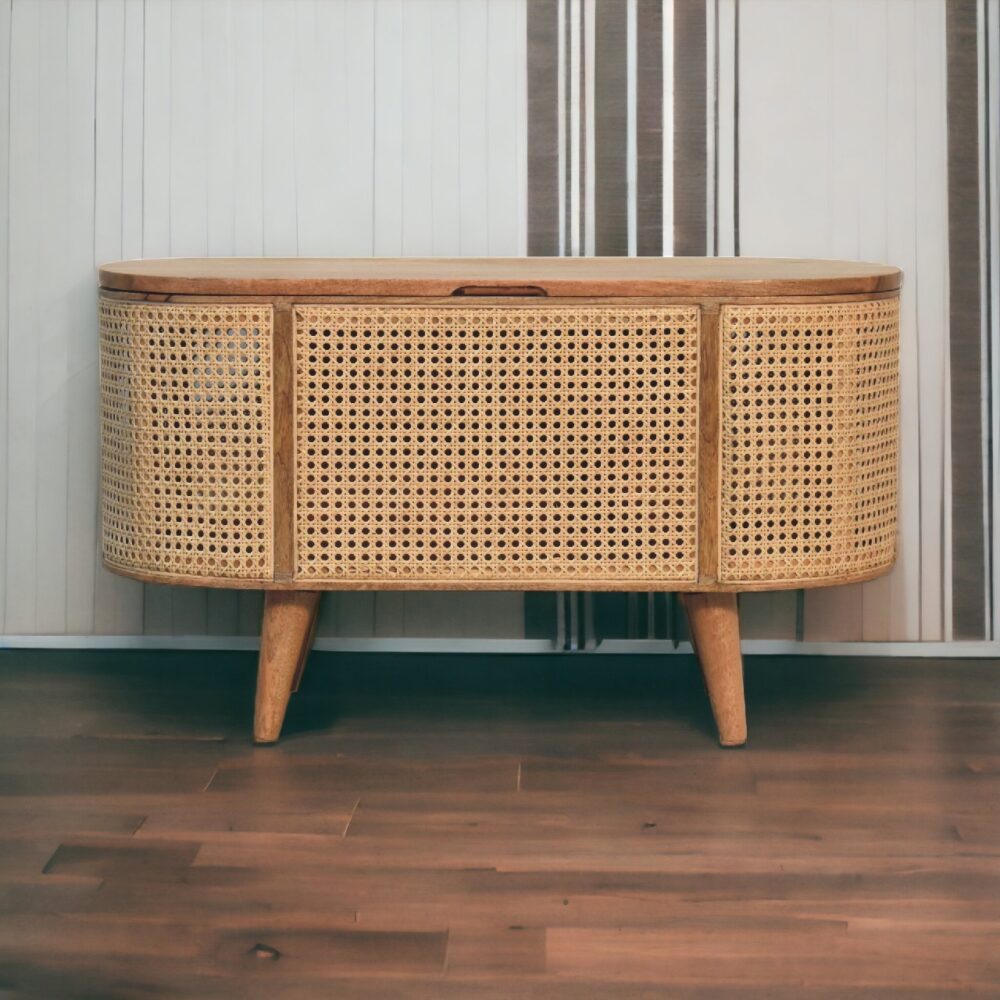 Larrisa Rounded Lid up Blanket Box - Image 12