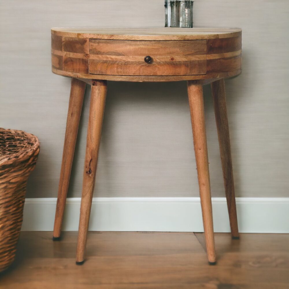 Odyssey Oak-ish Console Table - Image 11