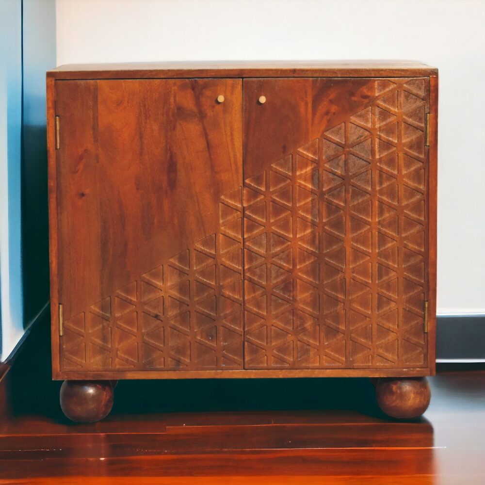 Chestnut Dice Cabinet - Image 11