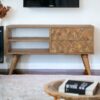 Assorted Oak-ish Media Unit - Image 10