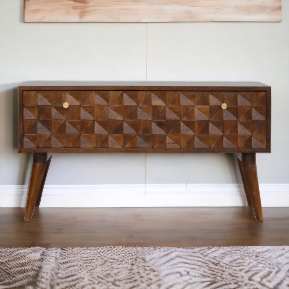 Canada Chestnut Diamond Storage Bench Suppliers