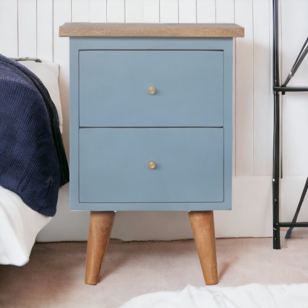 Canada Blue Hand Painted Nightsand Suppliers