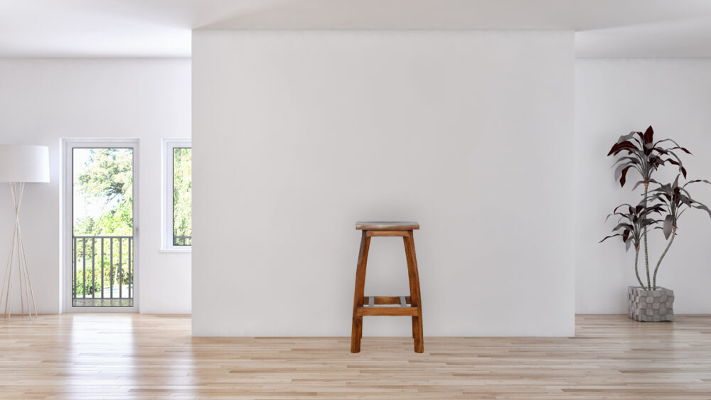 Solid Wood Bar Stool - Image 10