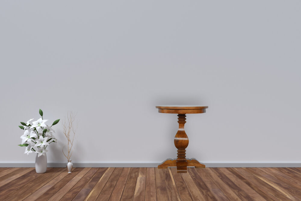 Round Pedestal Tea Table - Image 8