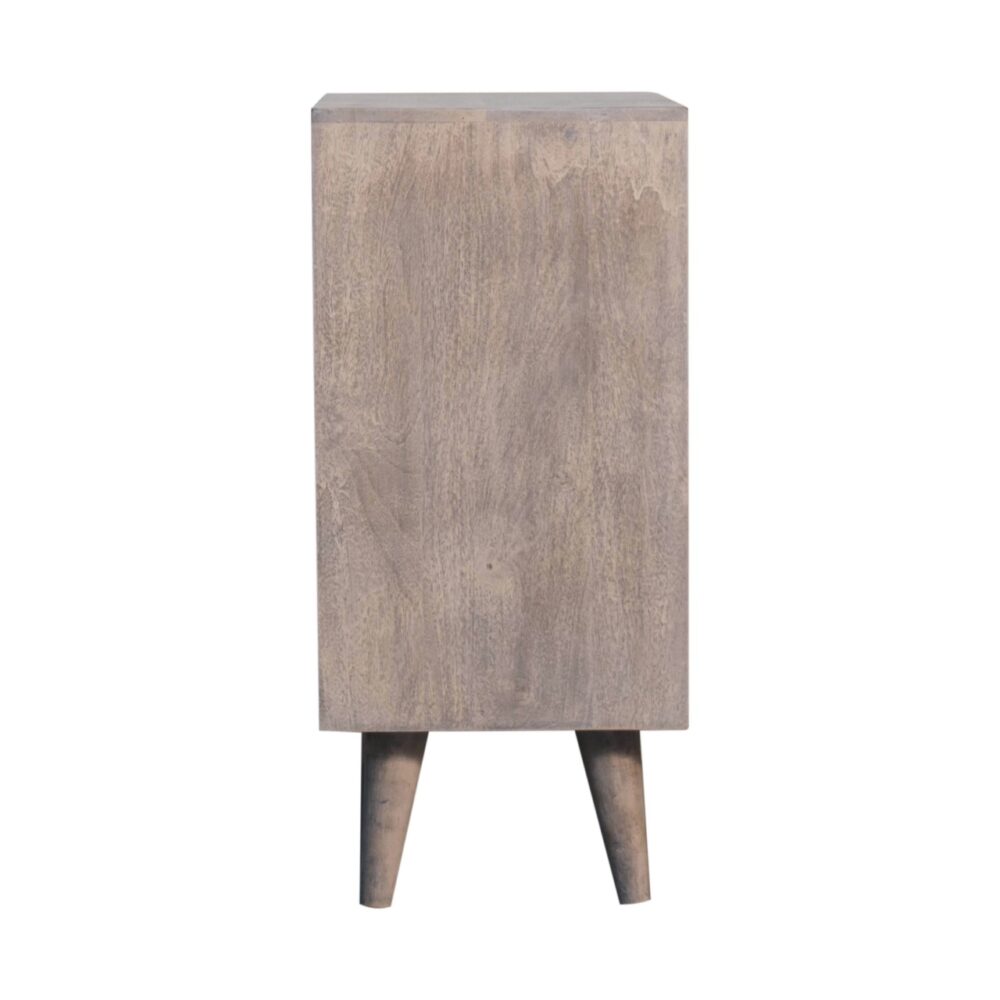 Mini Pineapple Carved Stone Finish Cabinet - Image 9