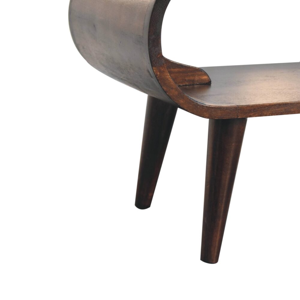 Amaya Light Walnut Coffee Table - Image 8