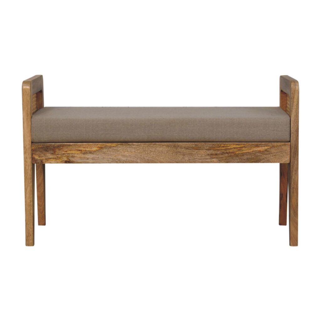 Canada Mud Linen Rattan Bench Suppliers