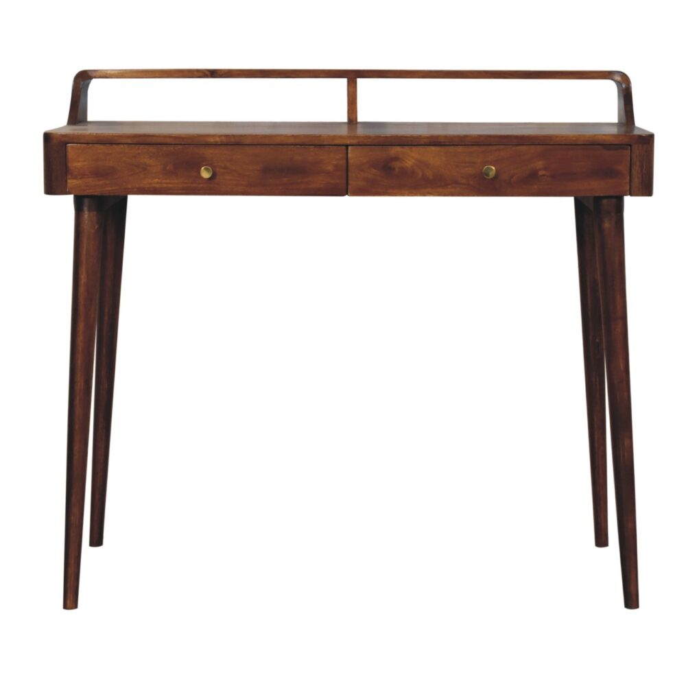 Elevated Chestnut Console Table - Image 2