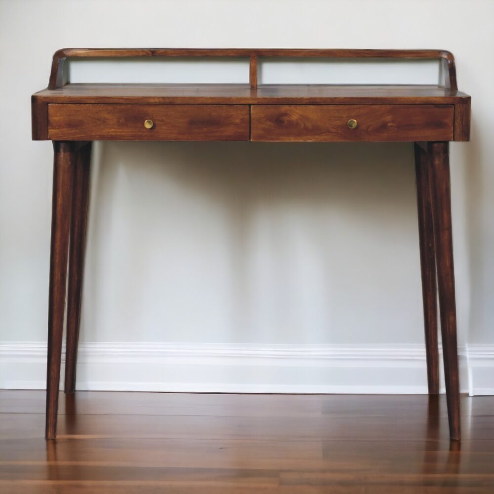 Elevated Chestnut Console Table - Image 10