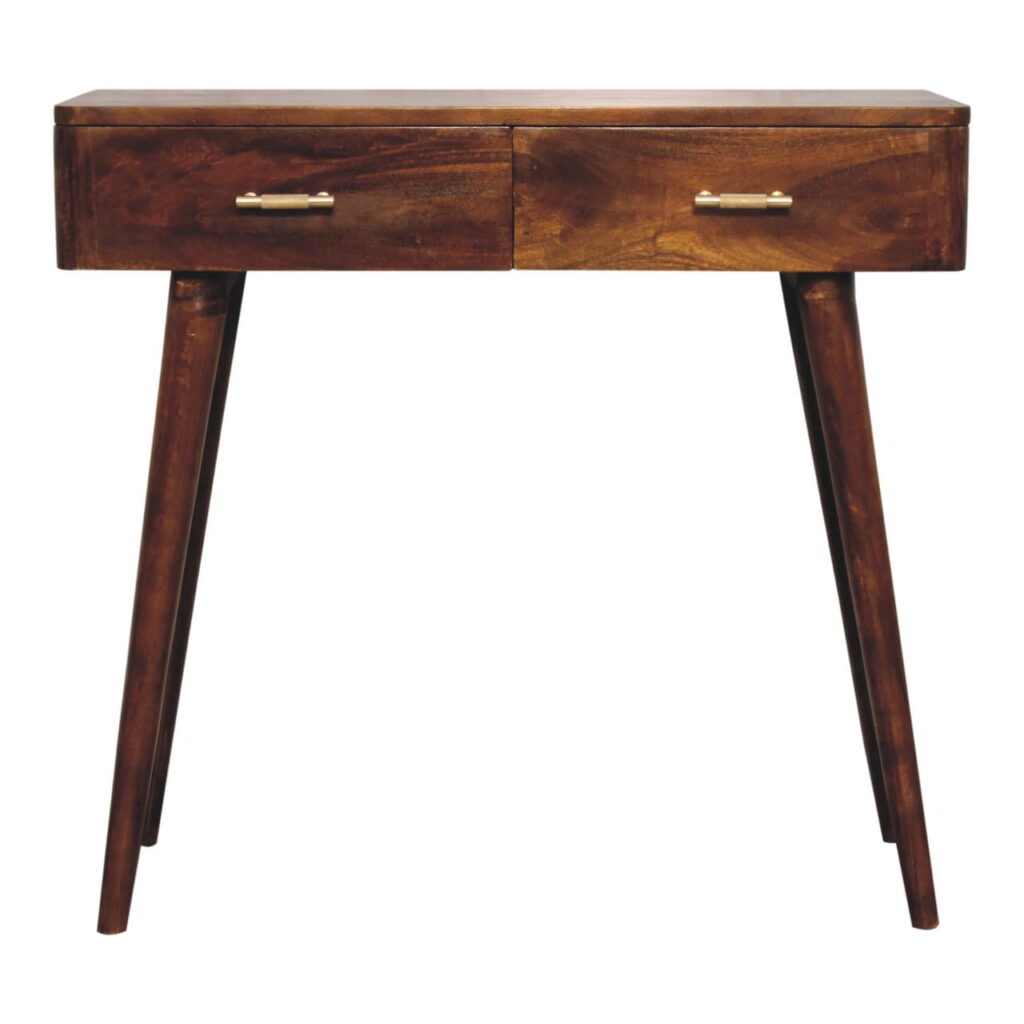 Canada Chestnut T-Bar Console Table Suppliers