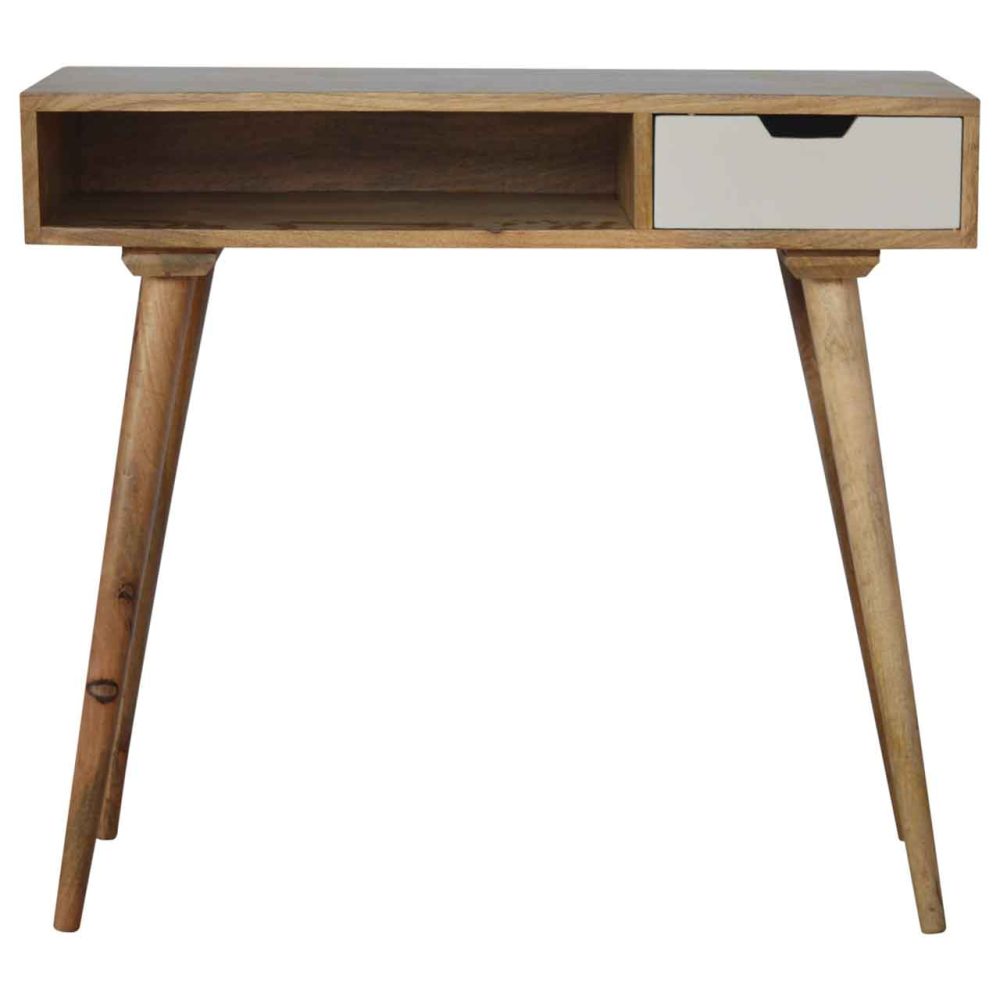 White Drawer Writing Desk - Image 3