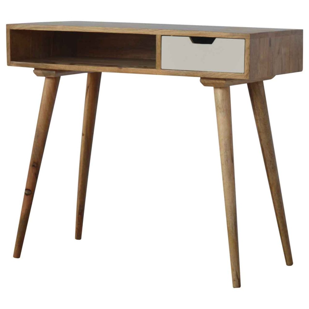 White Drawer Writing Desk - Image 4