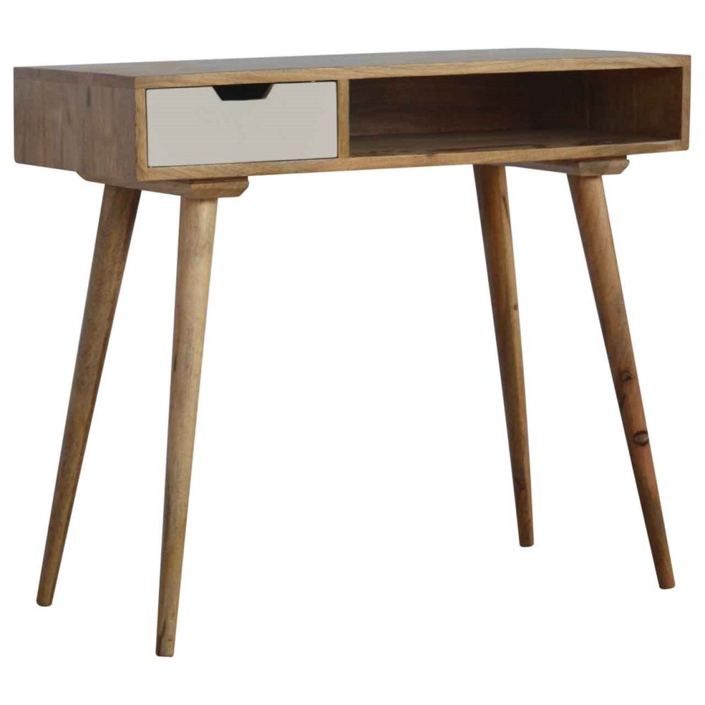 White Drawer Writing Desk - Image 2