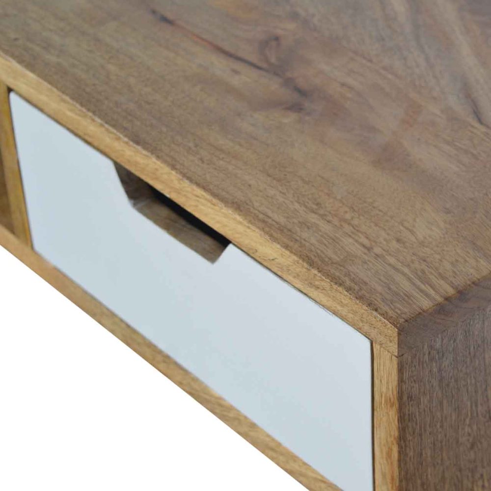 White Drawer Writing Desk - Image 5