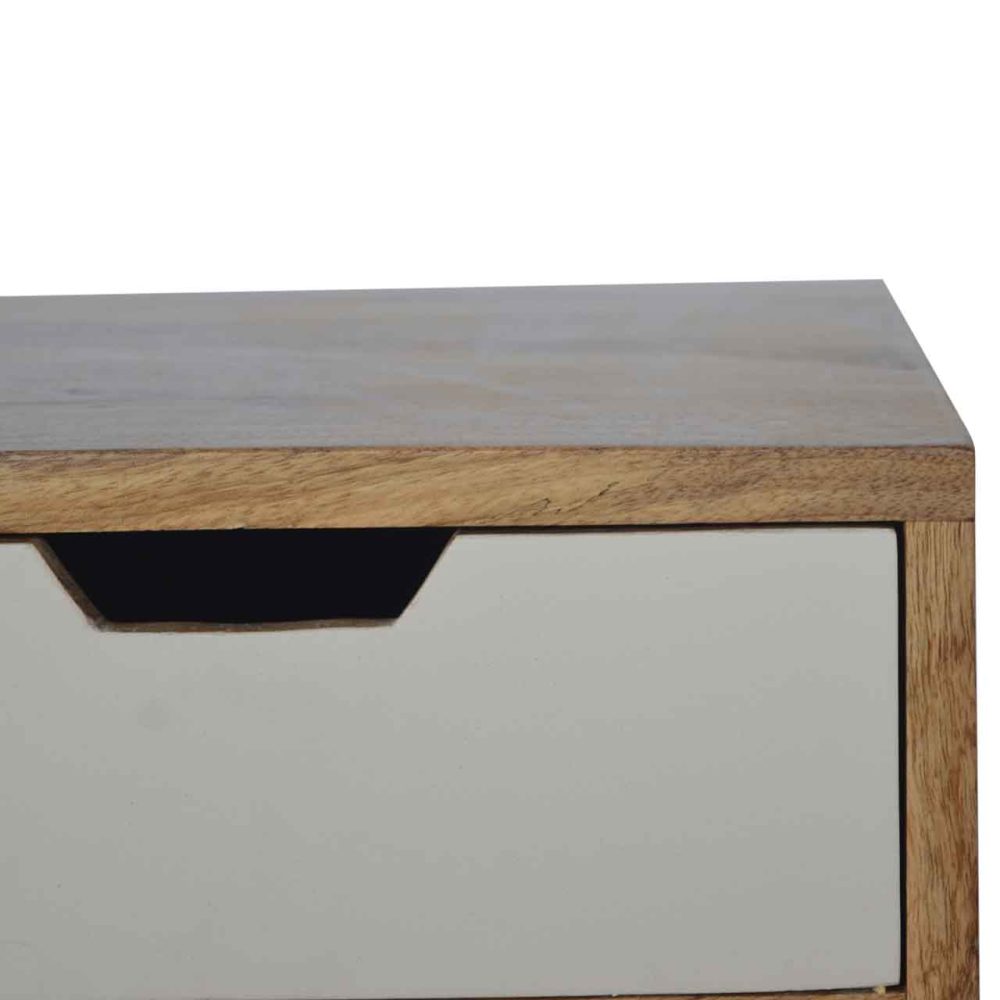 White Drawer Writing Desk - Image 7