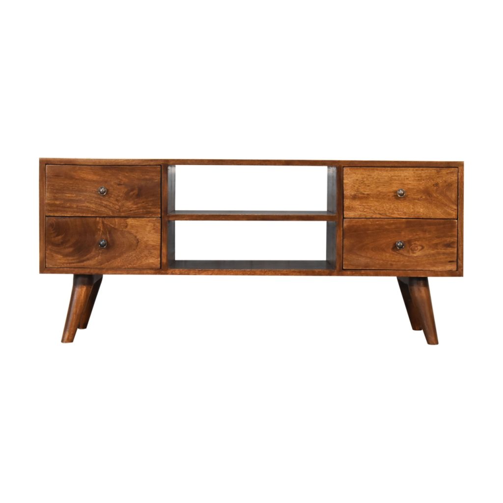 Canada Nordic Chestnut Entertainment Unit Suppliers