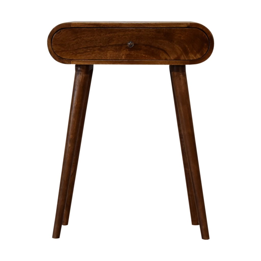 Canada Mini Round Chestnut Console Suppliers