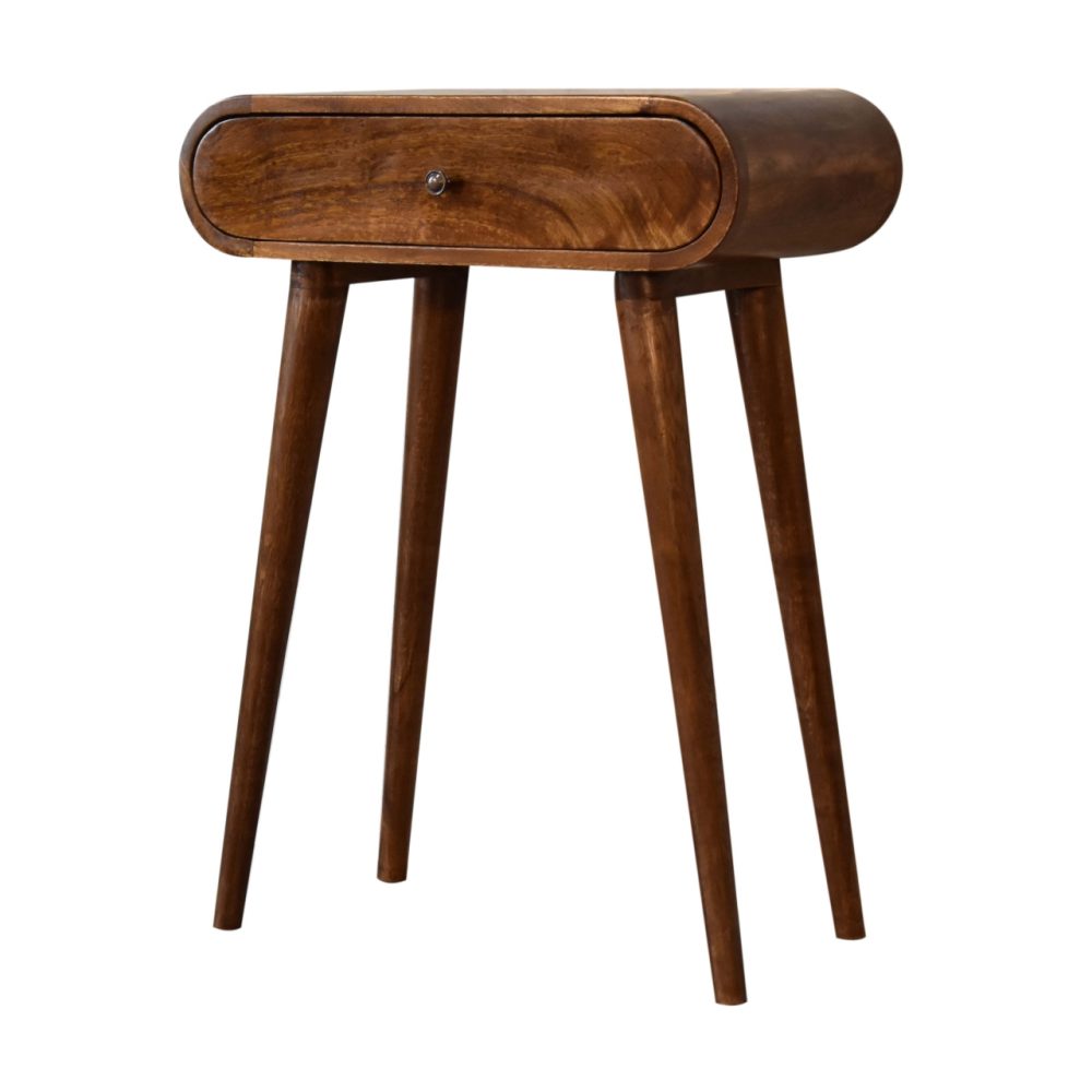 Mini Round Chestnut Console - Image 3