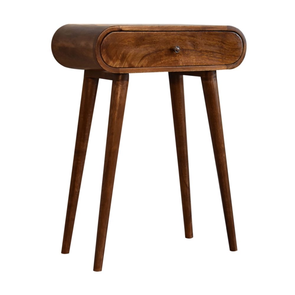 Mini Round Chestnut Console - Image 4