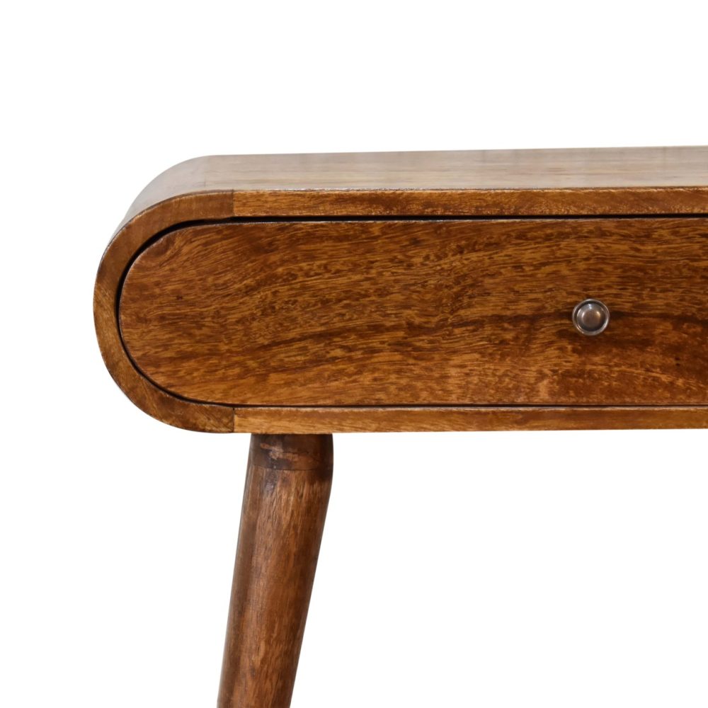 Mini Round Chestnut Console - Image 5