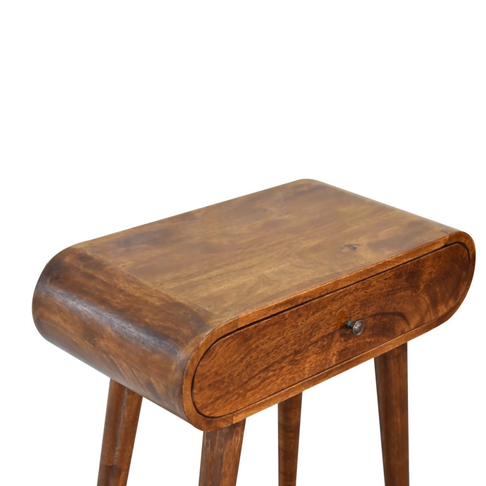 Mini Round Chestnut Console - Image 6