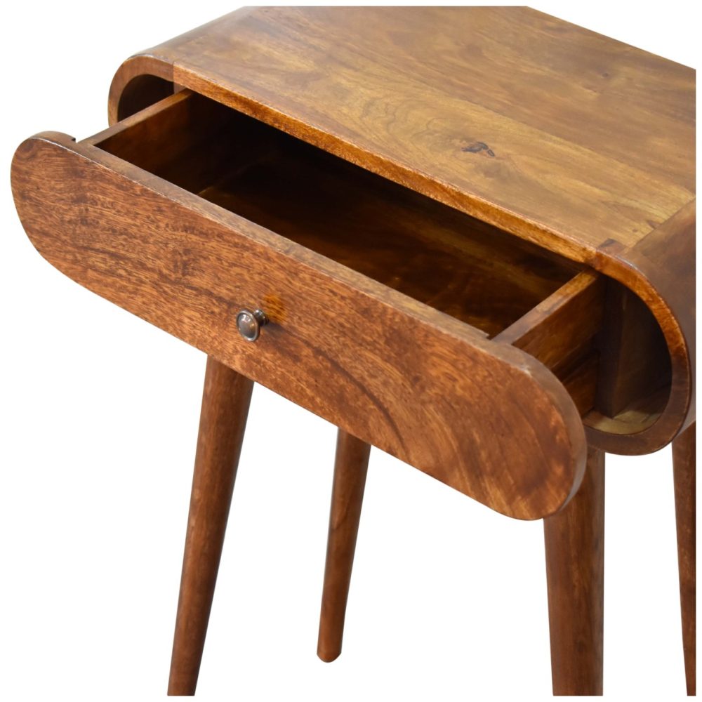 Mini Round Chestnut Console - Image 7