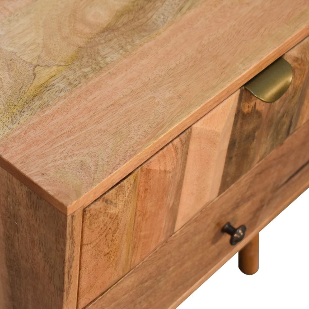 Oak-ish Prism Nightsand - Image 6