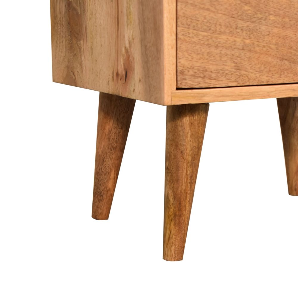 Oak-ish Prism Nightsand - Image 8