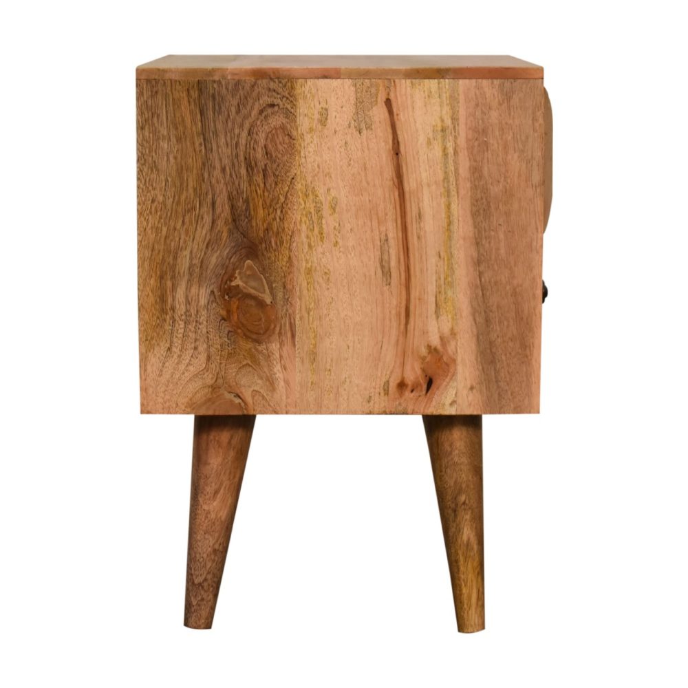 Oak-ish Prism Nightsand - Image 9