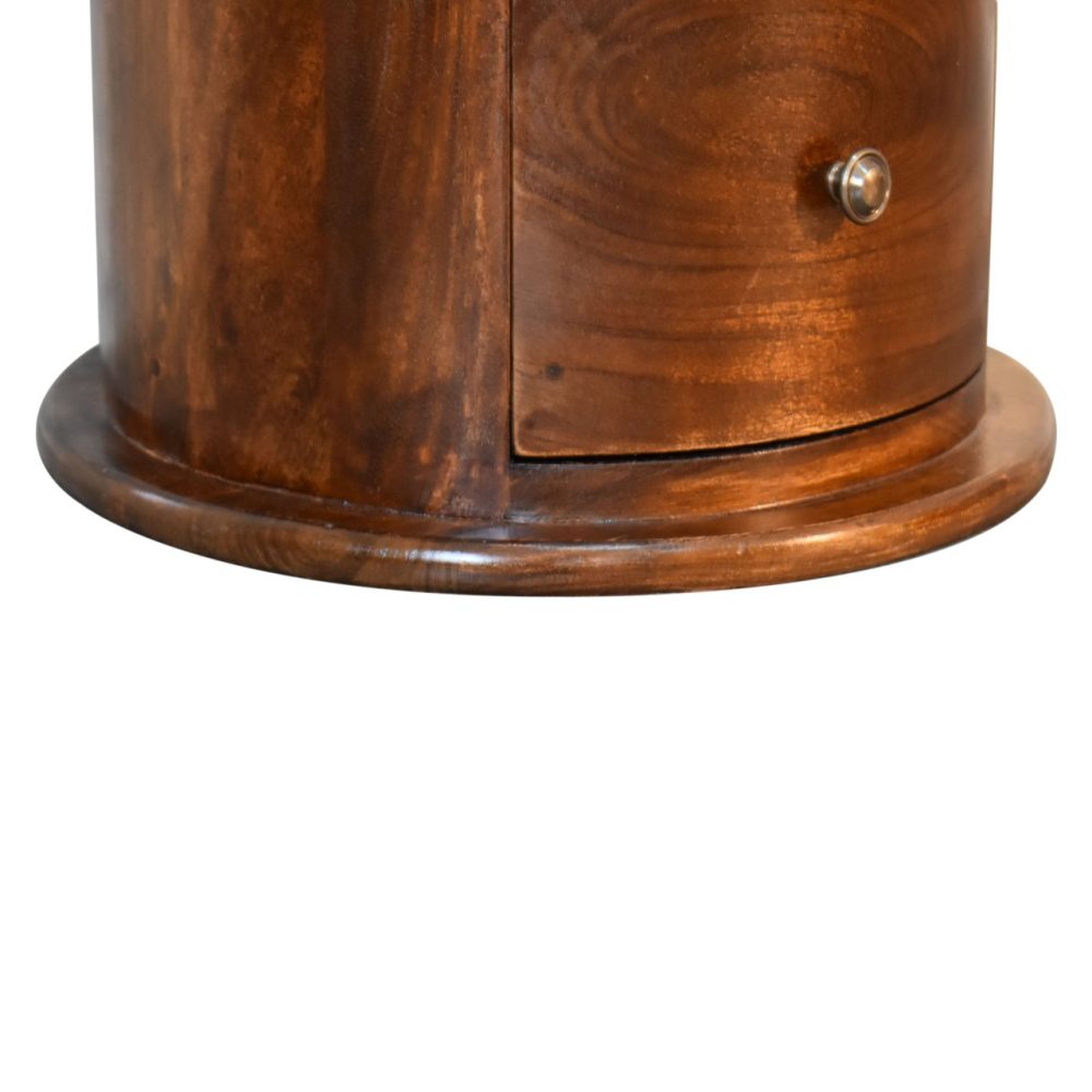 3 Drawer Chestnut Drum - Image 8