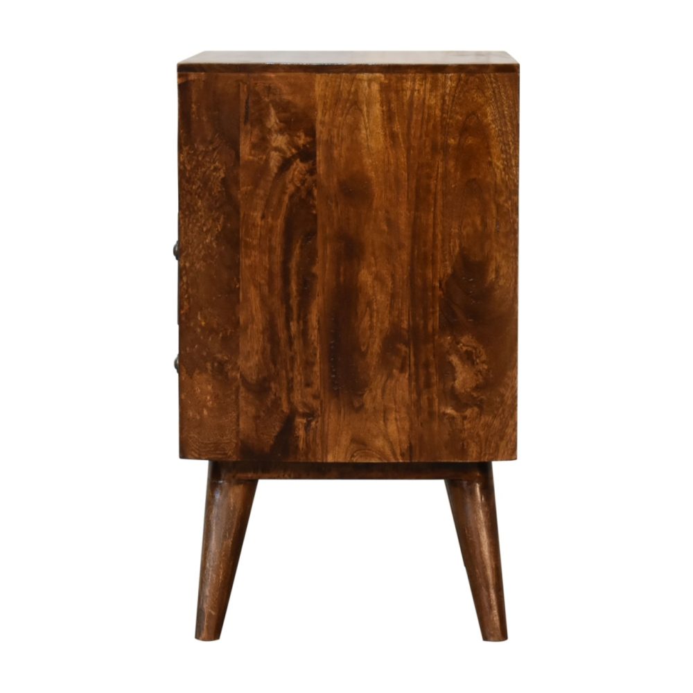 Classic Chestnut Nightsand - Image 9