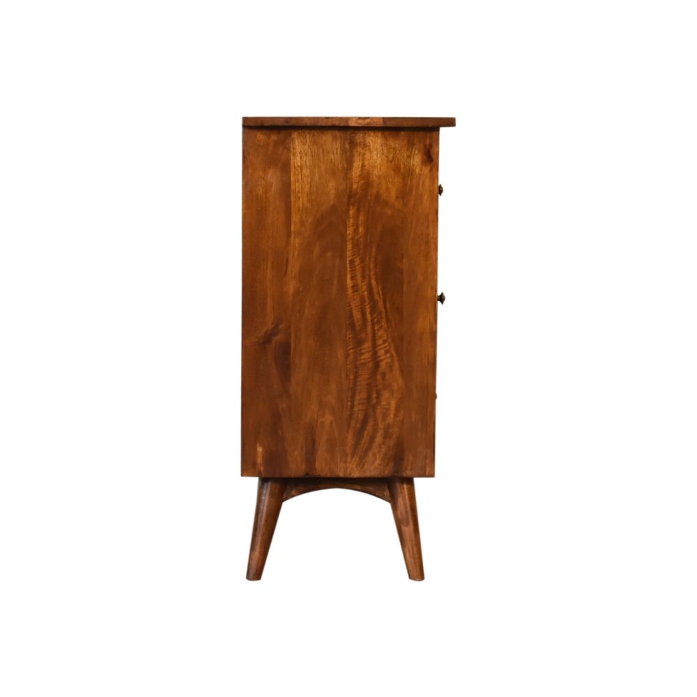Chestnut Solid Wood 8 Drawer Chest - Image 9